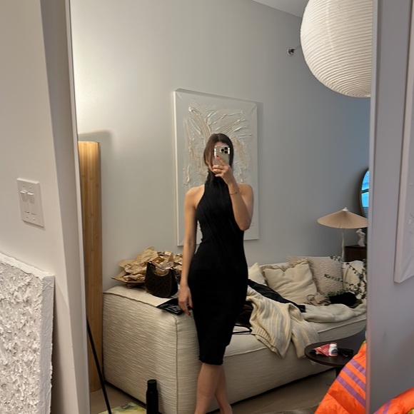 The Line by K Dresses & Skirts - The Line by K - Black Sleeveless Turtleneck Dress - XS